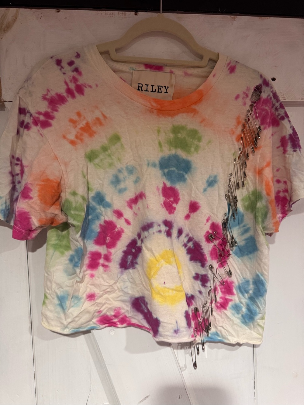 Riley Tie-Dye Short Sleeve Tee in Multi